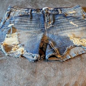 Almost Famous Denim Shorts